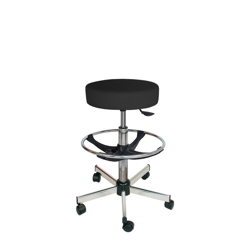 ClearAmbient Höhenverstellbarer Bürohocker Wheaton | Höhenverstellbarer Bürohocker Helwig